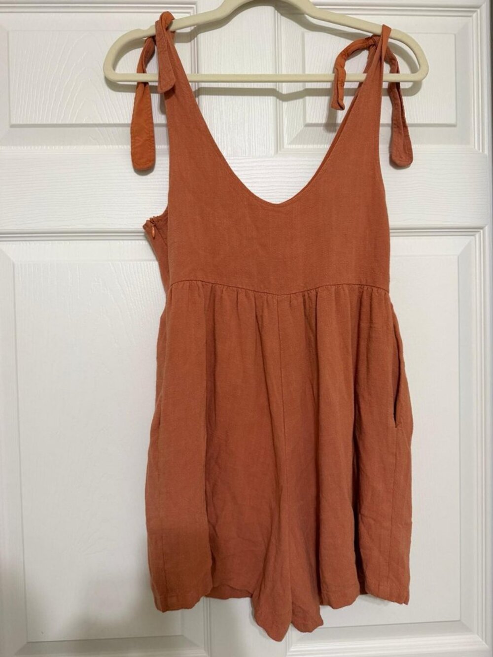 Terracota v-Neck sleeveless